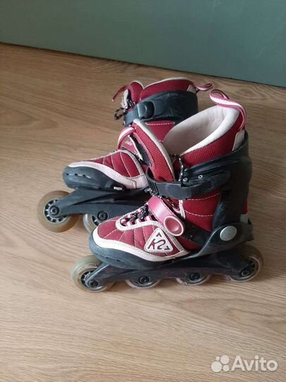 Роликовые коньки, р. 31,5-34,5