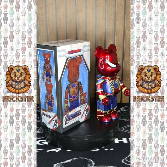 Bearbrick Spider Man 400% 28 См