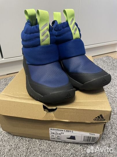 Демисезонные ботинки adidas 20см