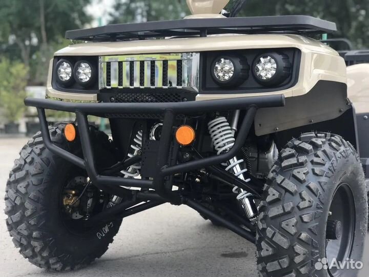 Квадроцикл Pitbull Monster 300 светло-бежевый