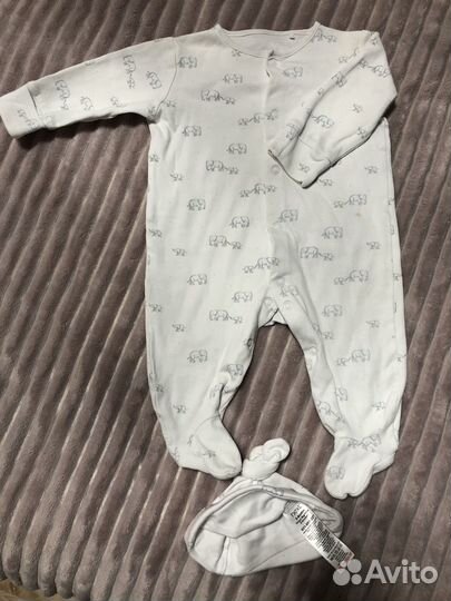 Пакет фирменных вещей на мальчика от 0 до 6 мес