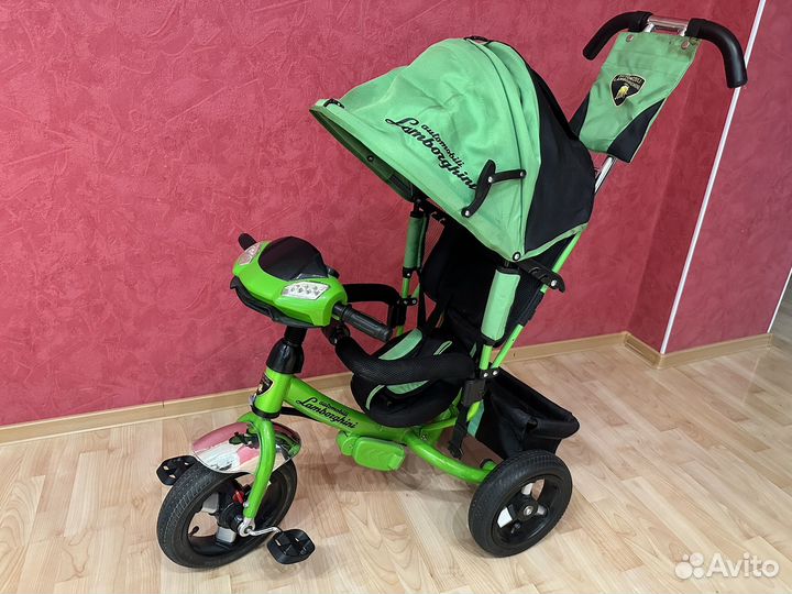 Детскиц трехколесный велосипед Lamborghini