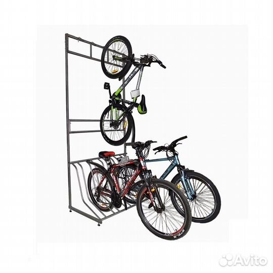 Стойка для велосипеда Техно-10 для 10 велосипедов