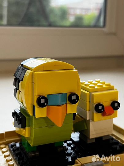 Конструктор lego волнистый попугайчик