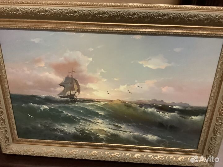 Картина маслом на холсте 