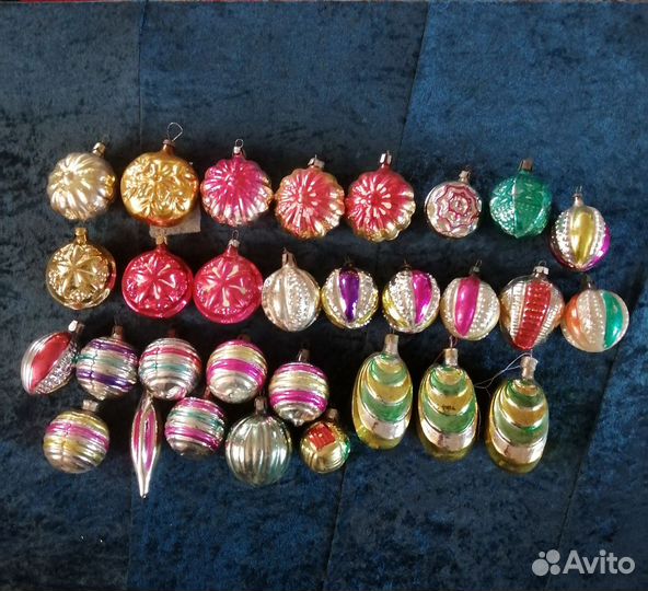 Елочные игрушки СССР 60-70 годы