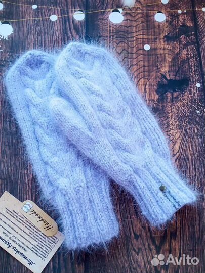 Варежки пуховые в наличии и на заказ