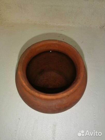 Глиняный горшок 470 гр