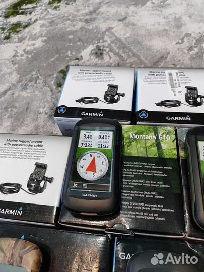Навигаторы Garmin Montana 600 серии новые и б.у