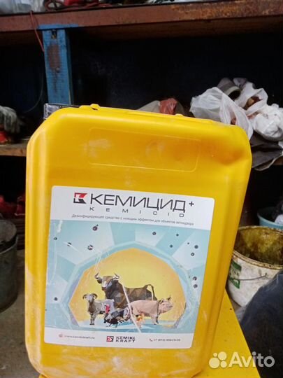 Кемицид дезинфицирующее средство, 10л