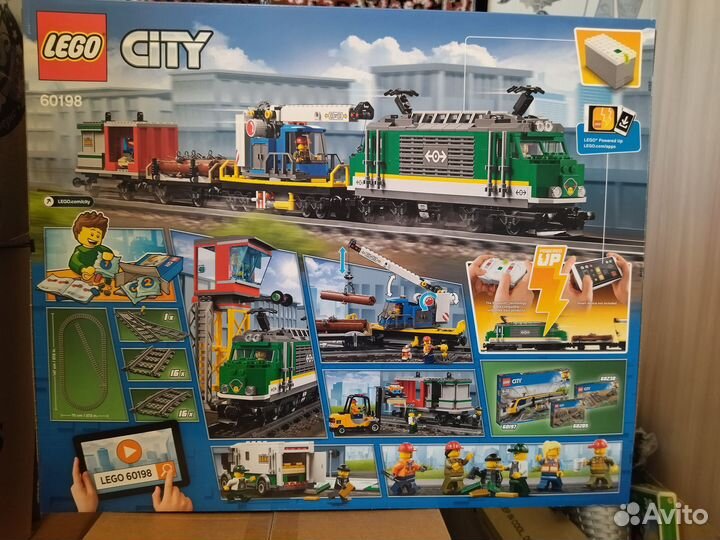 Lego City 60198 Товарный поезд