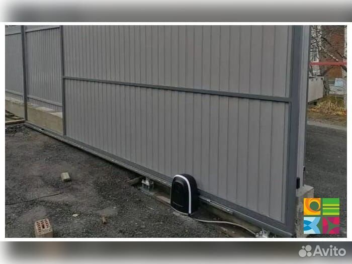 Ворота откатные на заказ