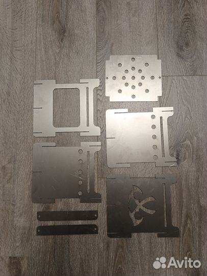 Печь щепочница походная