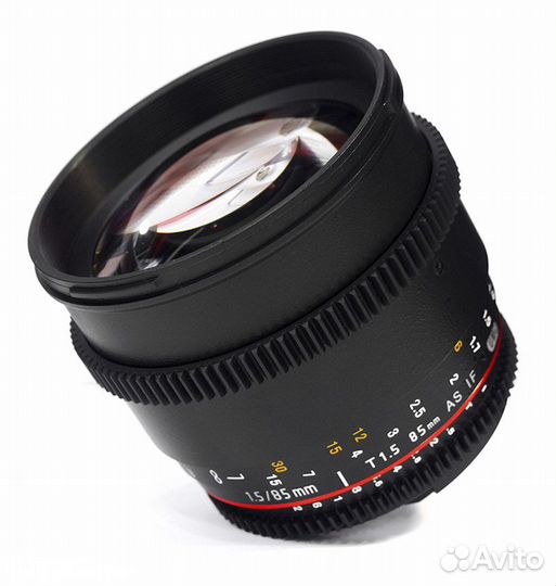 Samyang 85mm T1.5 AS IF UMC vdslr Nikon F новый