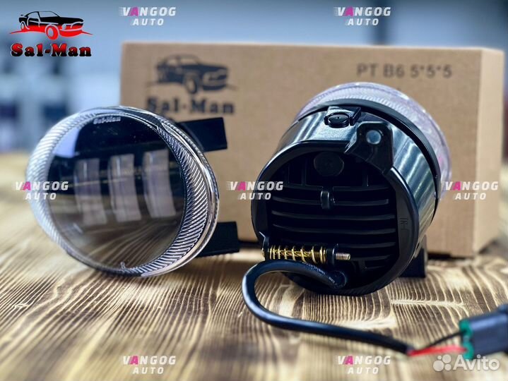 Птф LED Туарег 2 VW 50ватт 