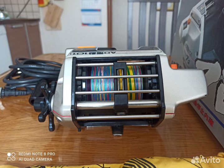 Морская электрокатушка ryobi AD101 pro