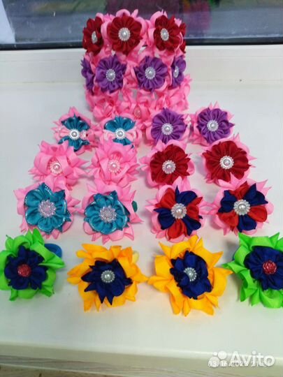 Резинки для волос ручной работы