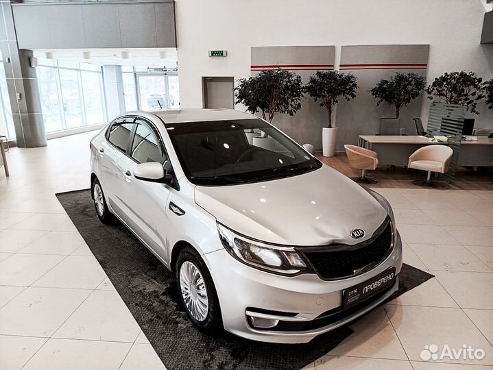 Kia Rio 1.4 МТ, 2016, 106 867 км