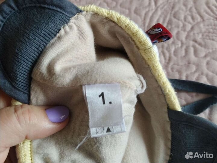 Шапка -шлем 6мес-1г