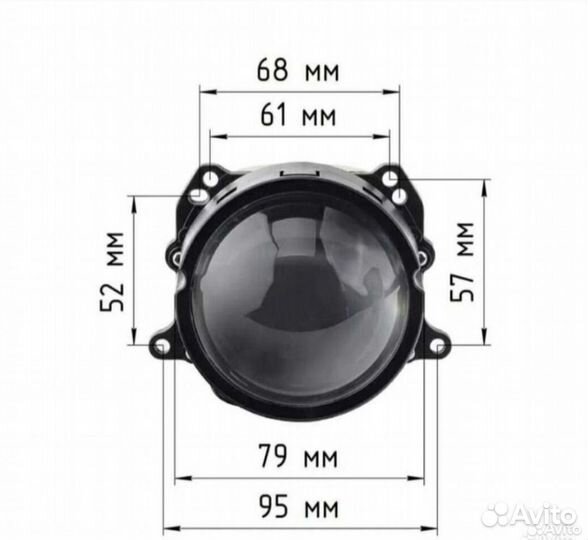 Би лед линзы aozoom A15