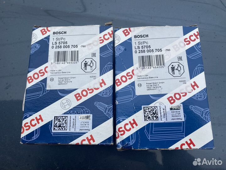 Датчик кислорода лямбда зонд bosch 0 258 005 705