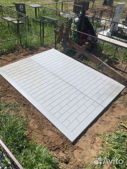 Монолитные ритуальные плиты, памятники