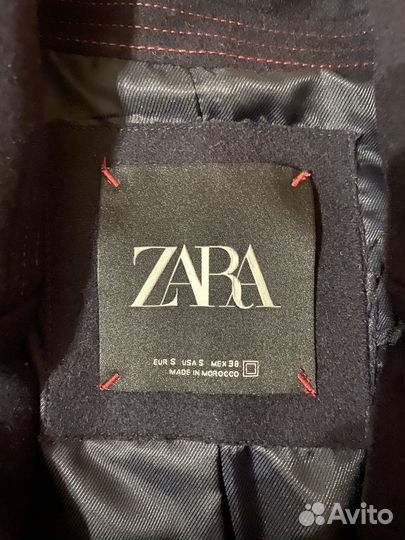 Пальто мужское Zara, размер S