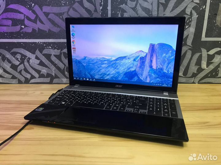 Мощный ноутбук Acer Core-i7/GeForce/SSD/6gb