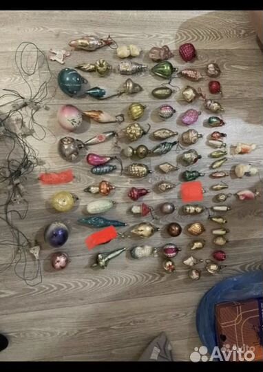 Елочные игрушки СССР