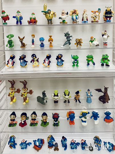 Фигурки киндер из мультфильмов