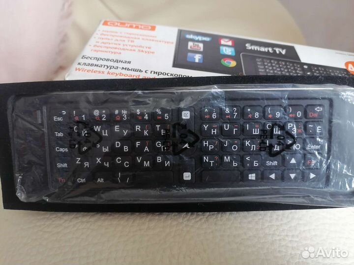 Беспроводная клавиатура, мышь