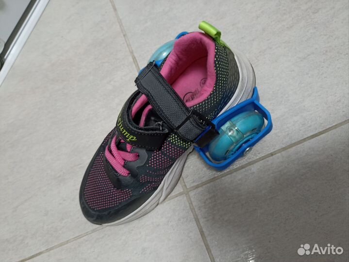 Коньки роликовые на обувь