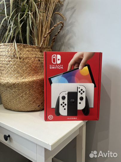 Nintendo switch oled прошитая новая 512