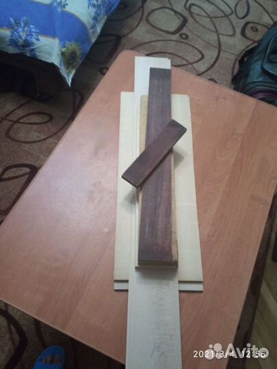 Дерево для гитары, набор заготовок