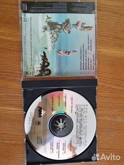 Nazareth -hair of the dog cd U.S.A