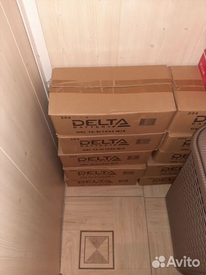 Аккумуляторная батарея геливая Delta HR12-9 12V9Ah