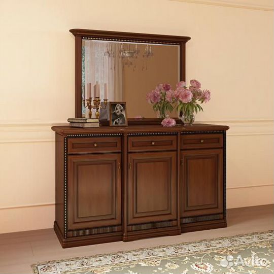 Зеркало в раме из коллекцииJoconda орех