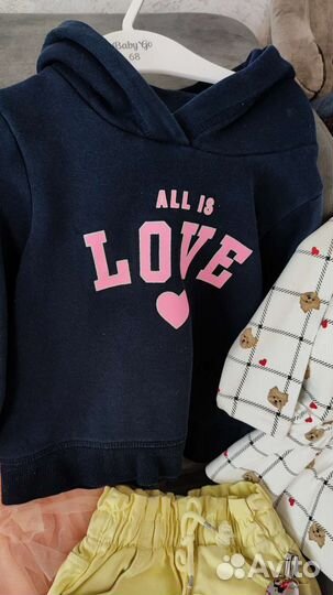 Пакет вещей на девочку 92