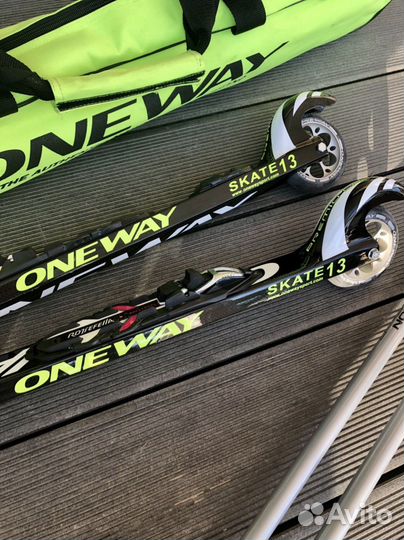Лыжероллеры ONE WAY skate 13 полный комплект