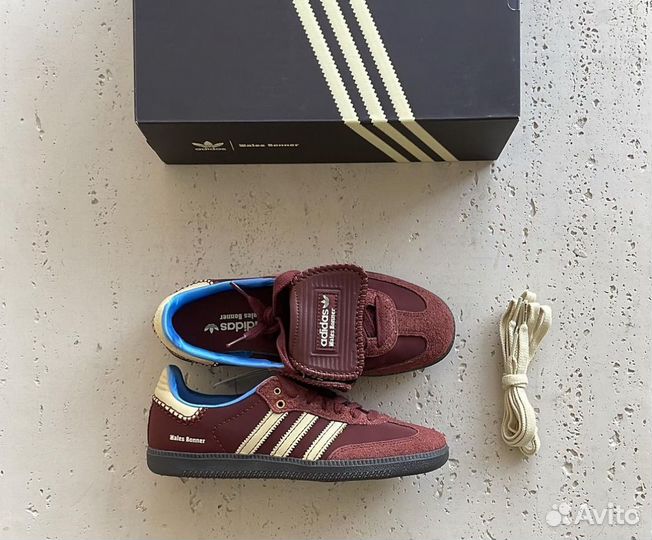 Adidas X wales bonner samba pony LEO brown