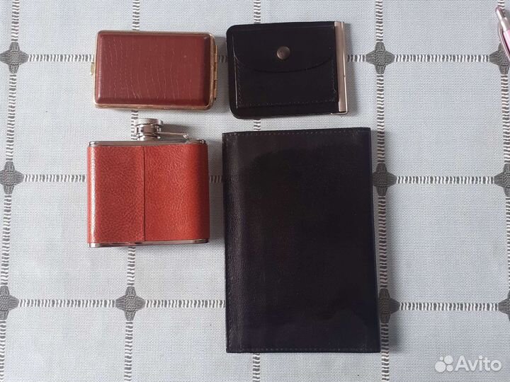 Фляжка,портсигар,держатель для денег,органайзер