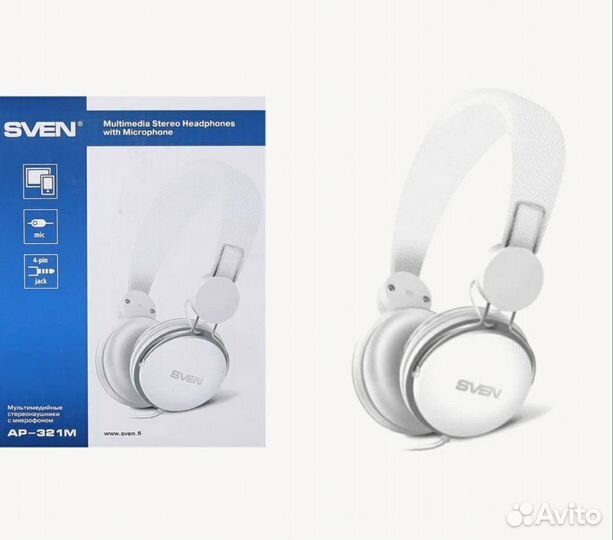 Проводные наушники sven