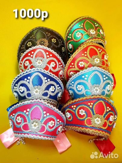 Кокошники в наличии