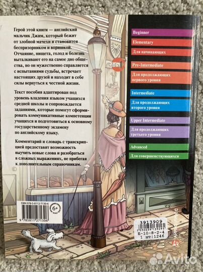 Новая книга на английском. Маленький оборвыш