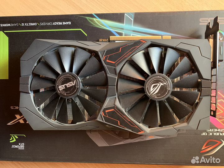 Видеокарта Nvidia Asus Strix geforce gtx 1050 TI