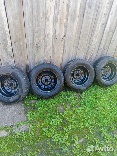 Колеса в сборе зимние, радиус 13