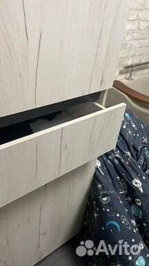 Шкаф Трехстворчатый Лиана с ящиками