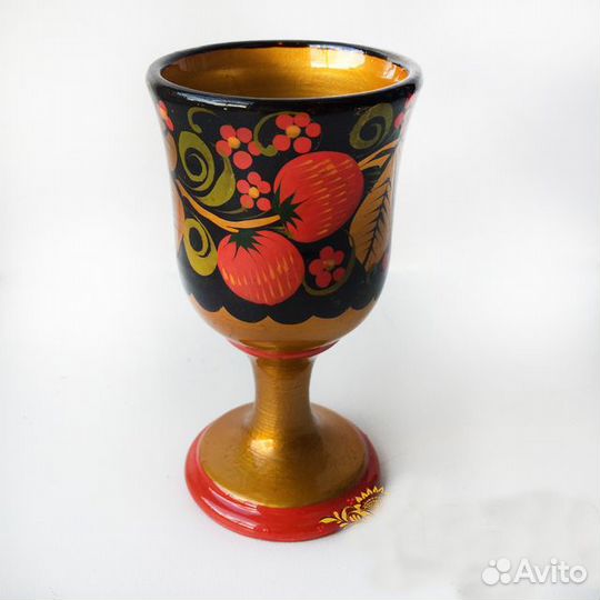 Очень красивая посуда с хохломской росписью