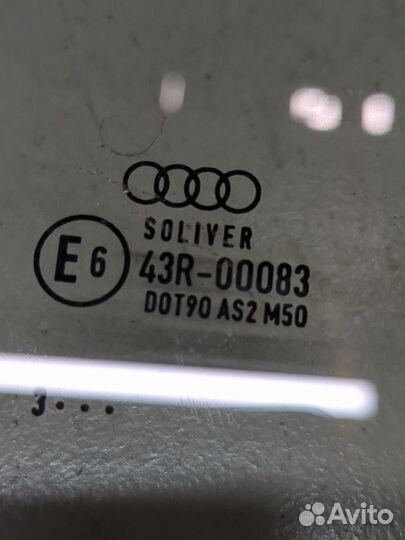 Стекло боковой двери Audi A6 (C7), 2014