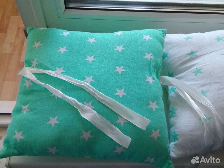 Бортики в детскую кроватку